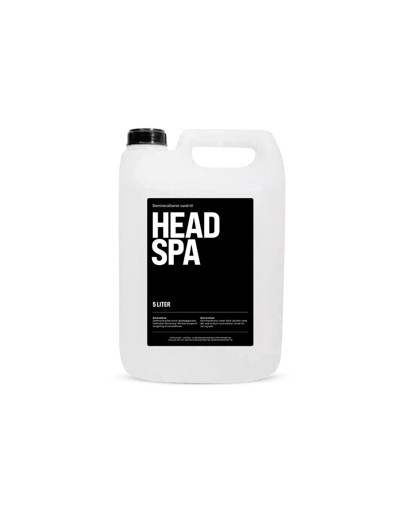 Demineraliseret vand - til Head Spa og hårdampere 5L